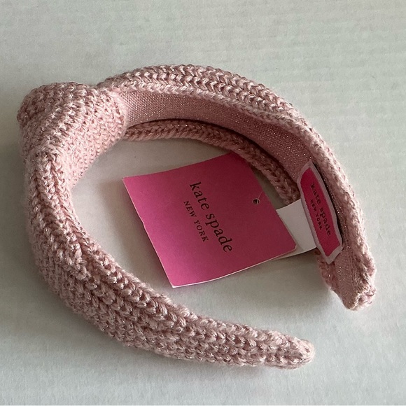 Kate Spade New York metallic bow headband main image 7